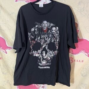 The Walking Dead Cast Skull Tee - Delta Pro Weight XXL